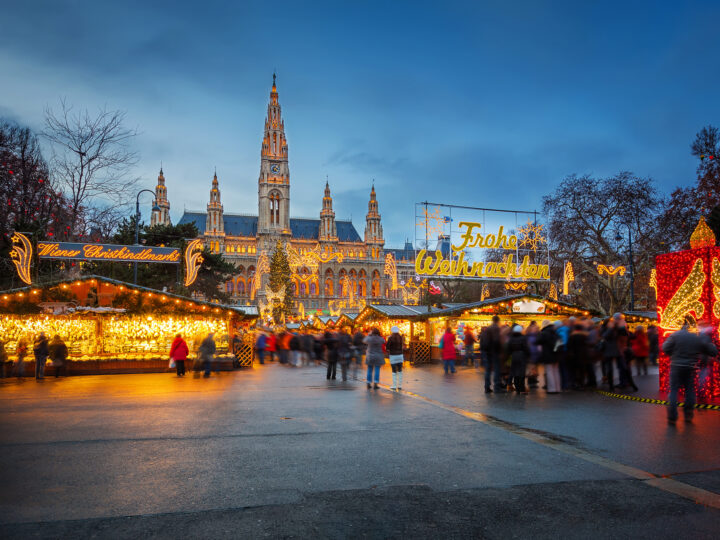 Noël dans les grandes capitales danubiennes