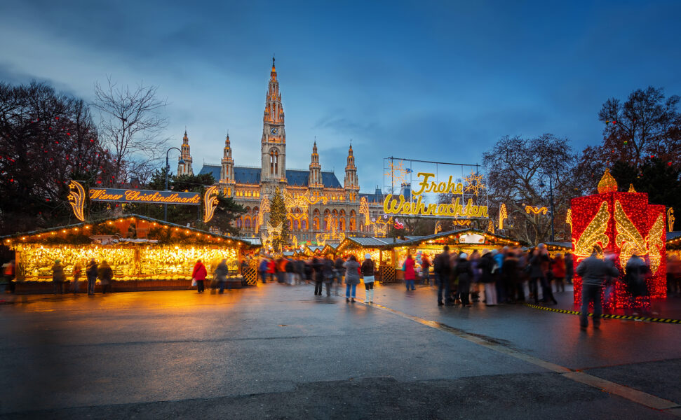 Noël dans les grandes capitales danubiennes