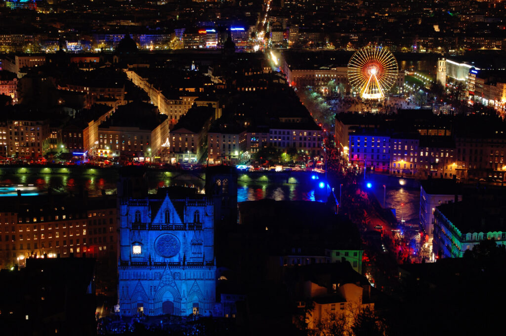 La fête des Lumières à Lyon