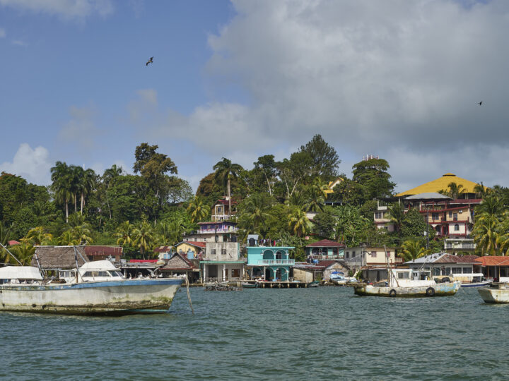 Livingston is the fishing village of Guatemalan ethnic people Garifuna
